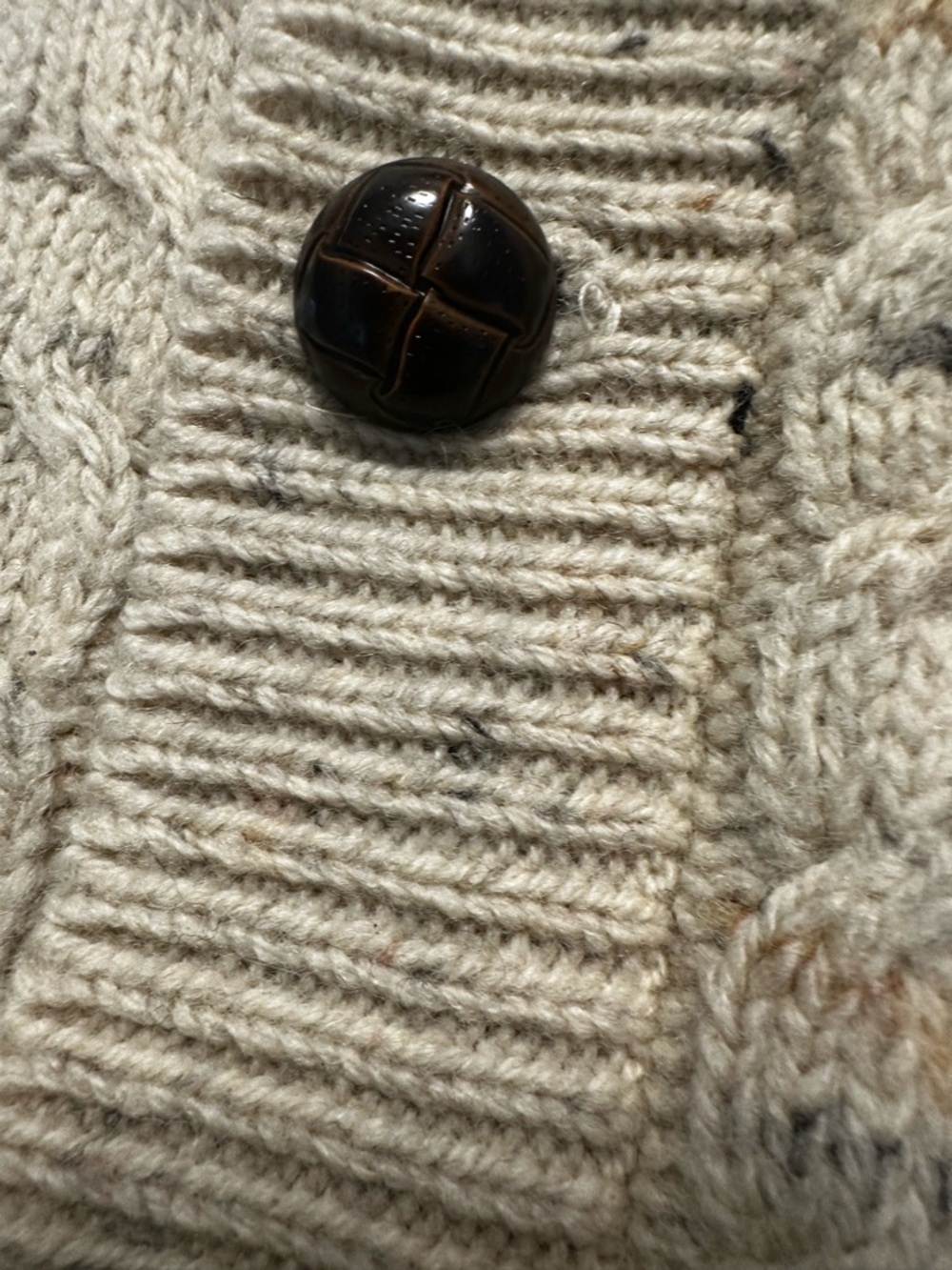 PENDLETON Men's Shawl Collar Cable Knit Cardigan BUT SERIOUSLY UNISEX! 👏🏼 - Picture 7 of 12